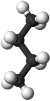 Butane molecule