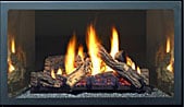 Gas fireplace flame colour