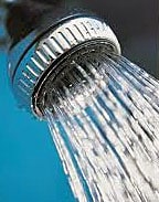 water saving showerhead