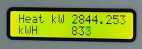 kW and kWh meter